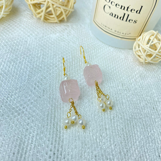 Whispering Rose Earrings