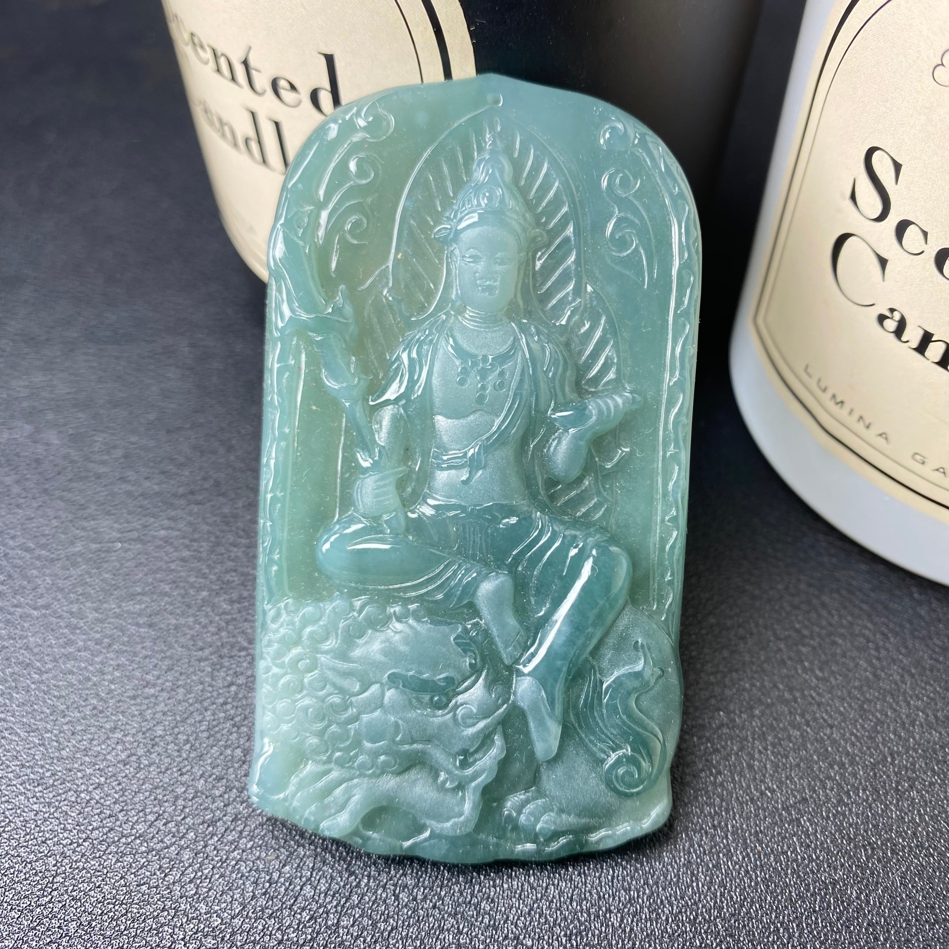 Radiant Wisdom on the Lion