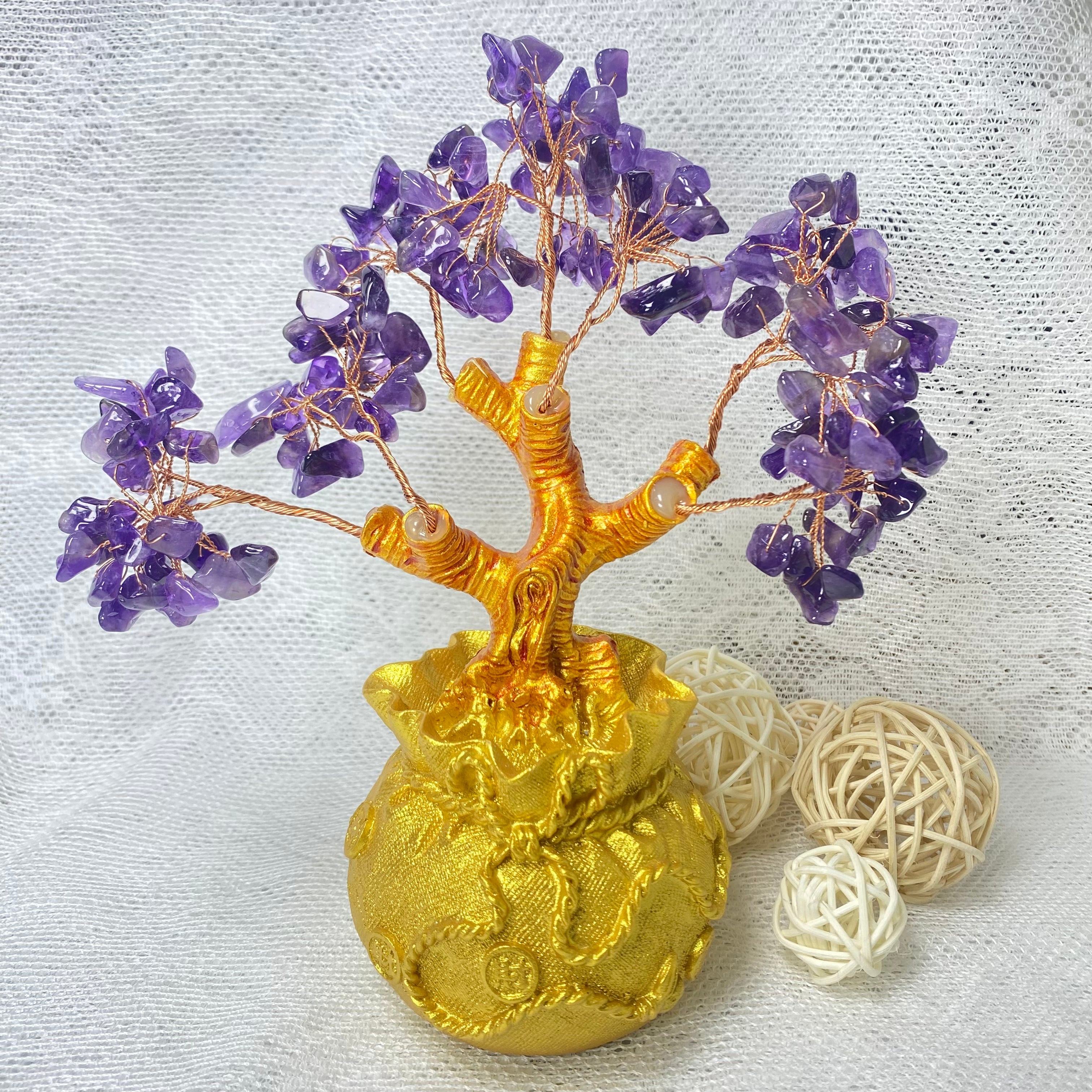 Amethyst Money Tree